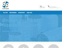 Tablet Screenshot of dpgruppen.no